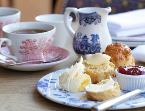 Quais chás combinam com o lanche?