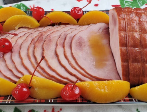 Receita de Final de Ano: Tender ao molho de pêssego