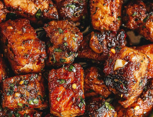 Receita de Lombo de Porco Xadrez