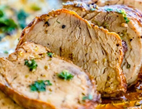 Receita de Lombo Suíno na Airfryer com Molho de Laranja