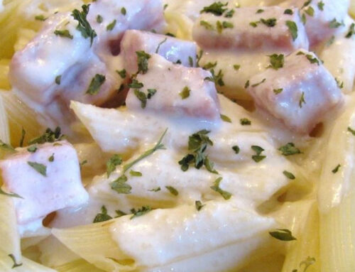 Descubra a Delícia do Fettuccine Alfredo com Presunto Juliatto